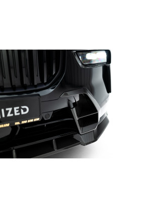  Carbon paraurti anteriore Side Vents BMW X7 M-Pack G07 Facelift (Cod. M-CF-BM-X7-07F-MPACK-G1-245-P