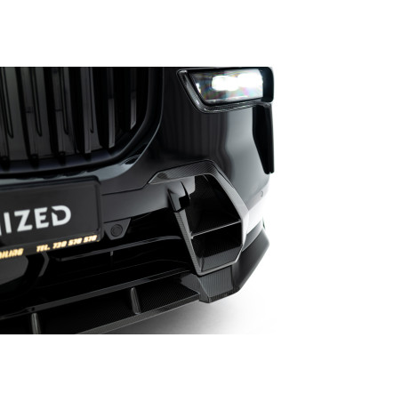  Carbon paraurti anteriore Side Vents BMW X7 M-Pack G07 Facelift (Cod. M-CF-BM-X7-07F-MPACK-G1-245-P