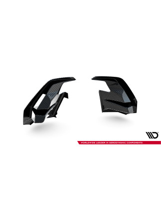  Carbon paraurti anteriore Side Vents BMW X7 M-Pack G07 Facelift (Cod. M-CF-BM-X7-07F-MPACK-G1-245-P