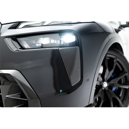  Carbon paraurti anteriore Air Intakes  BMW X7 M-Pack G07 Facelift (Cod. M-CF-BM-X7-07F-MPACK-FBB1-2