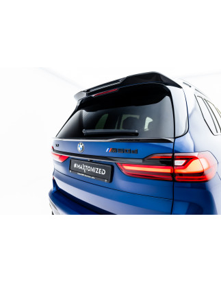 Spoiler portellone in fibra di carbonio (Lower) BMW X7 M-Pack G07 Facelift (Cod. M-CF-BM-X7-07F-MPAC