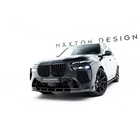Splitters Set in carbonio V.2 BMW X7 M-Pack G07 Facelift (Cod. M-CF-BM-X7-07F-MPACK-SET2)