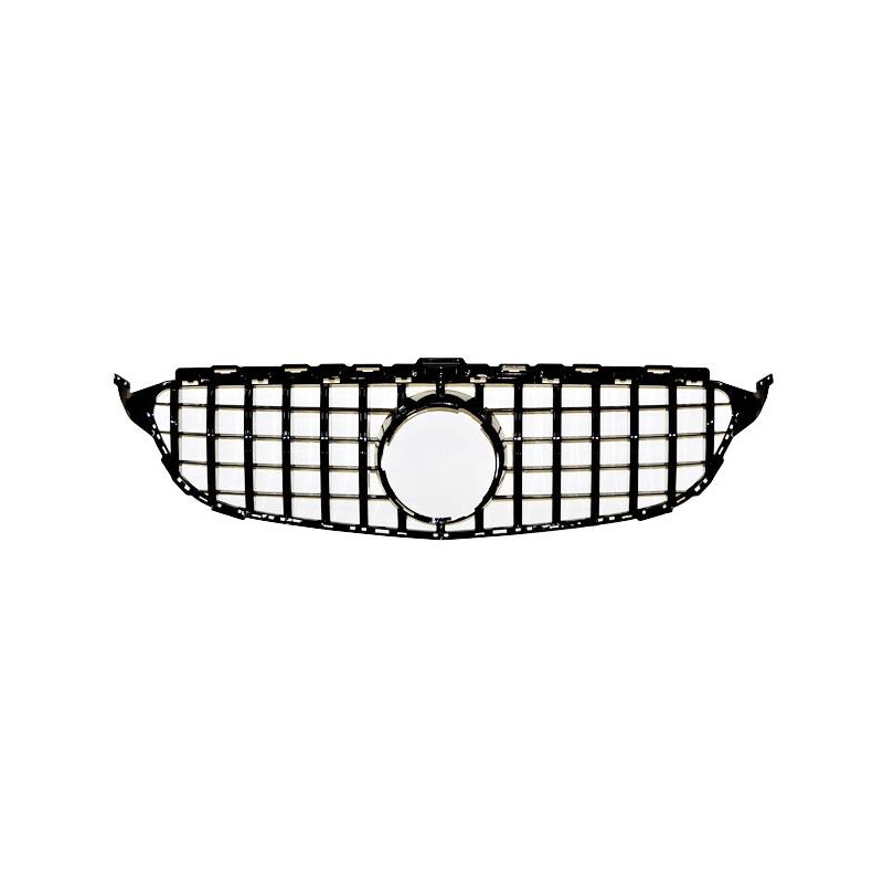 Griglia Mercedes W205 2014-2018 Look GTR Black (Cod. E-TCM0143N)