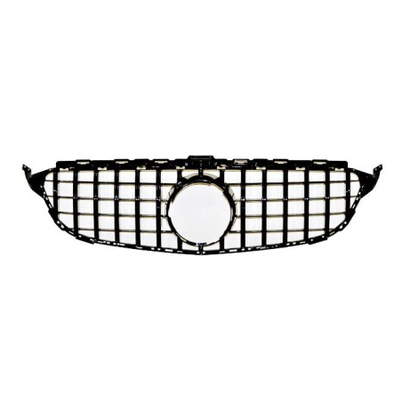 Griglia Mercedes W205 2014-2018 Look GTR Black (Cod. E-TCM0143N)
