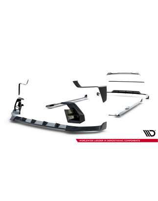 Splitters Set in carbonio V.2 BMW X7 M-Pack G07 Facelift (Cod. M-CF-BM-X7-07F-MPACK-SET2)
