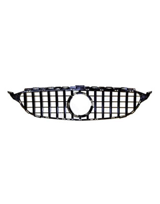Griglia Mercedes W205 2014-2018 Look GTR Black (Cod. E-TCM0143N)