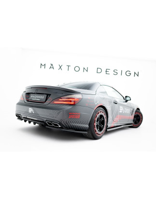 Splitter posteriore (con barre verticali) Mercedes-Benz SL 63 AMG R231 (Cod. M-ME-SL-R231-63-RD1G+RD
