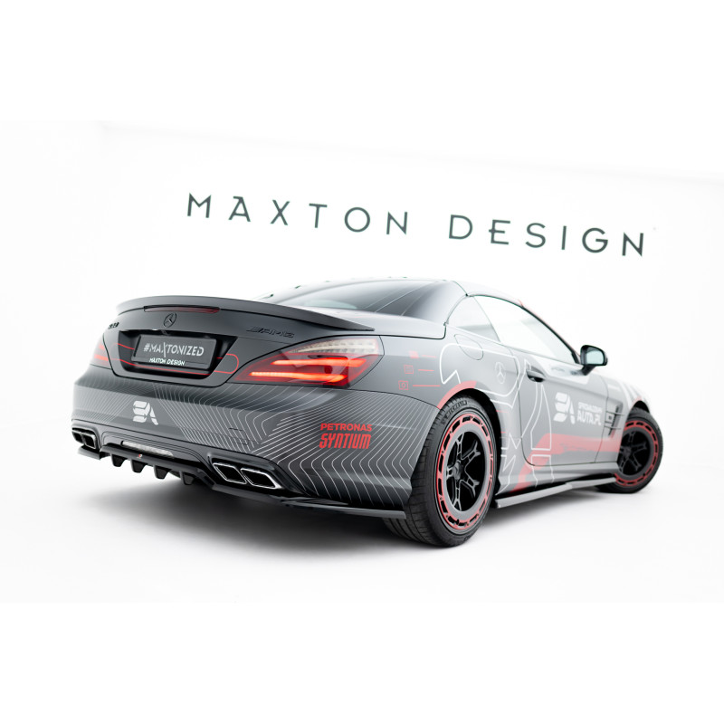 Splitter posteriore (con barre verticali) Mercedes-Benz SL 63 AMG R231 (Cod. M-ME-SL-R231-63-RD1G+RD