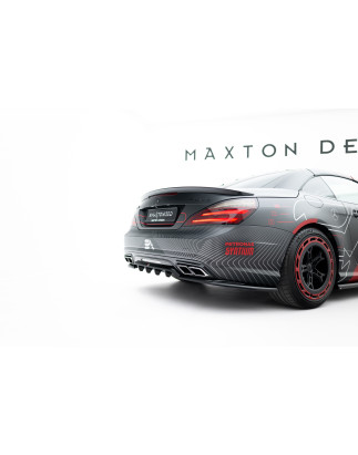 Splitter posteriore (con barre verticali) Mercedes-Benz SL 63 AMG R231 (Cod. M-ME-SL-R231-63-RD1G+RD