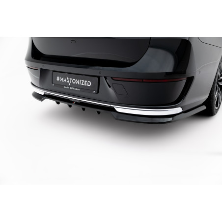 Splitter posteriore (con barre verticali) BMW 7 G70 (Cod. M-BM-7-G70-RD1G+RD2G)