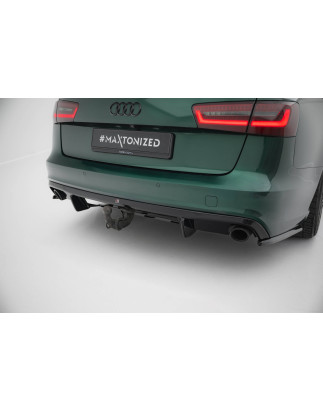 Splitters Set Audi A6 S-line Avant C7  (Cod. M-AU-A6-C7-SLINE-AV-SET)
