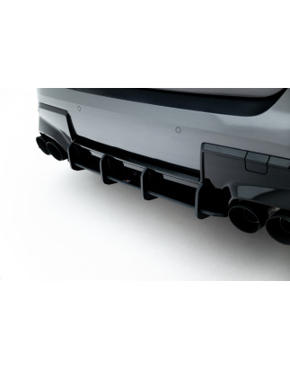 DIFFUSORE POSTERIORE street pro BMW M135i F70 (Cod. M-BM170MCNC-RS1B+BRBI)