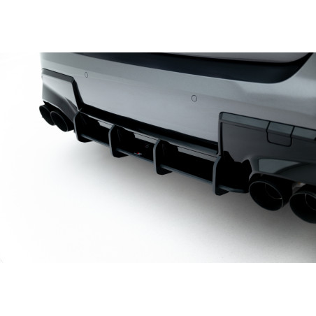 DIFFUSORE POSTERIORE street pro BMW M135i F70 (Cod. M-BM170MCNC-RS1B+BRBI)