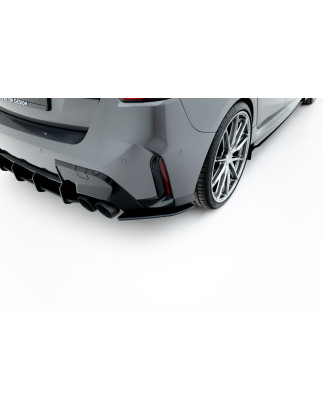 Splitters posteriori laterali Street Pro V.1 BMW M135i F70 (Cod. M-BM170MCNC-RSD1B)