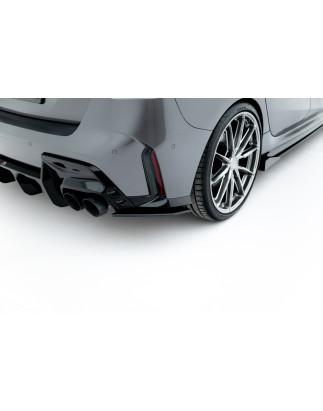 Splitters posteriori laterali Street Pro V.2 BMW M135i F70 (Cod. M-BM170MCNC-RSD2B)