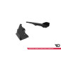 Splitters posteriori laterali Street Pro V.2 + Flaps BMW M135i F70 (Cod. M-BM170MCNC-RSD2B+RSF2G)