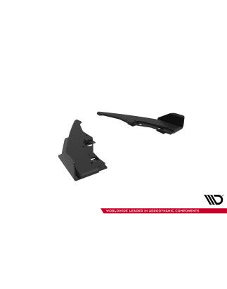 Splitters posteriori laterali Street Pro V.2 + Flaps BMW M135i F70 (Cod. M-BM170MCNC-RSD2B+RSF2G)