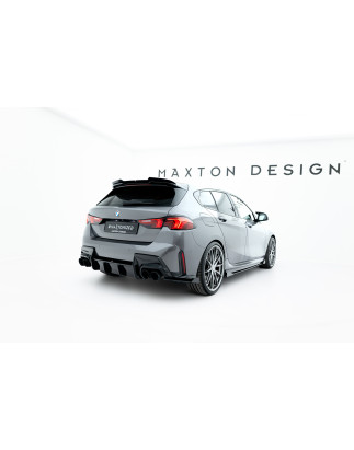 Splitters posteriori laterali Street Pro V.2 + Flaps BMW M135i F70 (Cod. M-BM170MCNC-RSD2BRB+RSF2G)