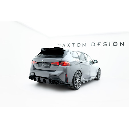 Splitters posteriori laterali Street Pro V.2 + Flaps BMW M135i F70 (Cod. M-BM170MCNC-RSD2BRB+RSF2G)