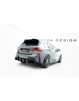 Splitters posteriori laterali Street Pro V.2 + Flaps BMW M135i F70 (Cod. M-BM170MCNC-RSD2BRB+RSF2G)