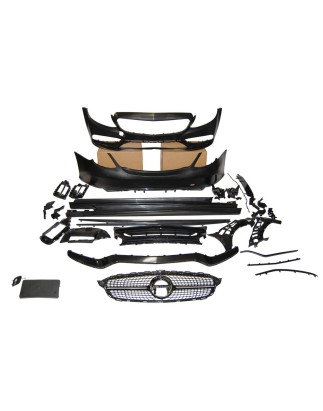 Kit Estetico Mercedes W205 4P 2014-2021 Look C63 2019 Diamond (Cod. E-TCM0222022302240225)