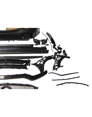 Kit Estetico Mercedes W205 4P 2014-2021 Look C63 2019 Diamond (Cod. E-TCM0222022302240225)