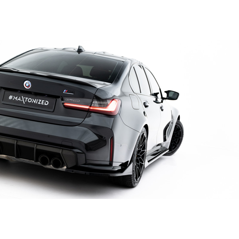 Splitters posteriori laterali V.5 BMW M3 berlina / Touring G80 / G81 (Cod. M-BM-3-G80-M-RSD5G)