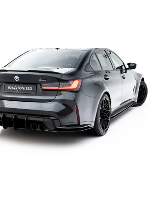 Splitters posteriori laterali Street Pro V.3 BMW M3 berlina / Touring G80 / G81 (Cod. M-BM380MCNC-RS
