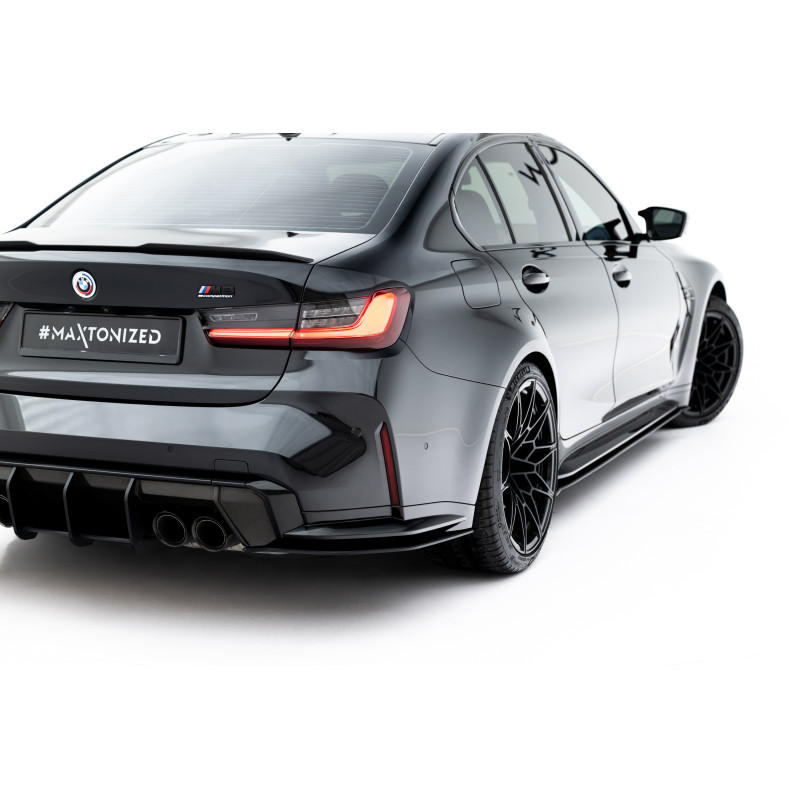 Splitters posteriori laterali Street Pro V.3 BMW M3 berlina / Touring G80 / G81 (Cod. M-BM380MCNC-RS