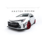 SPLITTER ANTERIORE street pro + Flaps Toyota GR Corolla Mk12 (Cod. M-TOCO12GR4CNC-FD1BRB+FSF1G)