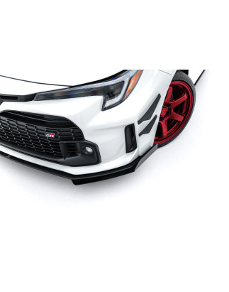 SPLITTER ANTERIORE street pro + Flaps Toyota GR Corolla Mk12 (Cod. M-TOCO12GR4CNC-FD1BRB+FSF1G)