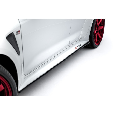 Diffusori minigonne street pro Toyota GR Corolla Mk12 (Cod. M-TOCO12GR4CNC-SD1BRB)