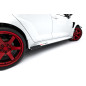 Diffusori minigonne street pro + Flaps Toyota GR Corolla Mk12 (Cod. M-TOCO12GR4CNC-SD1BRB+SF1G)