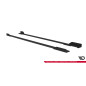 Diffusori minigonne street pro + Flaps Toyota GR Corolla Mk12 (Cod. M-TOCO12GR4CNC-SD1BRB+SF1G)