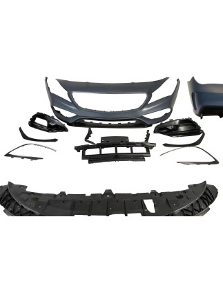 Kit Estetico Mercedes W117 13-16 4P / SW LCI Look AMG A45 Griglia (Cod. E-TCM019701980208ESM00001411