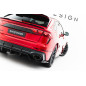Splitter posteriore (con barre verticali) Audi RSQ8 Mk1 Facelift (Cod. M-AU-RSQ8-1F-RD1G+RD2G)
