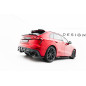 Splitter posteriore (con barre verticali) Audi RSQ8 Mk1 Facelift (Cod. M-AU-RSQ8-1F-RD1G+RD2G)