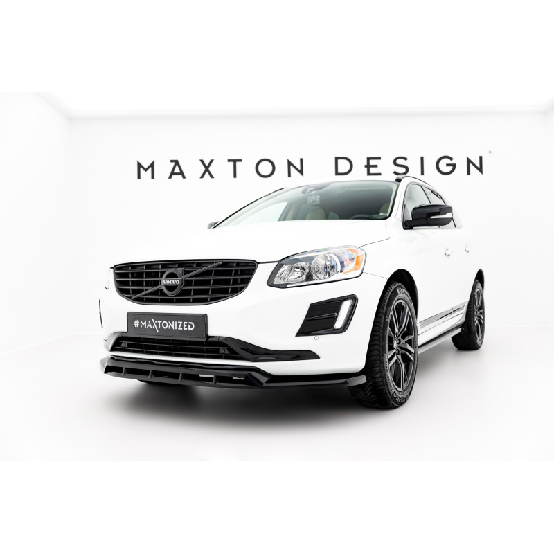 SPLITTER ANTERIORE  Volvo XC60 Mk1 Facelift (Cod. M-VO-XC60-1F-FD1G+FD1RG)