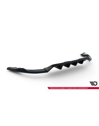 Splitter posteriore (con barre verticali) Volvo XC60 Mk1 Facelift (Cod. M-VO-XC60-1F-RD1G+RD2G)