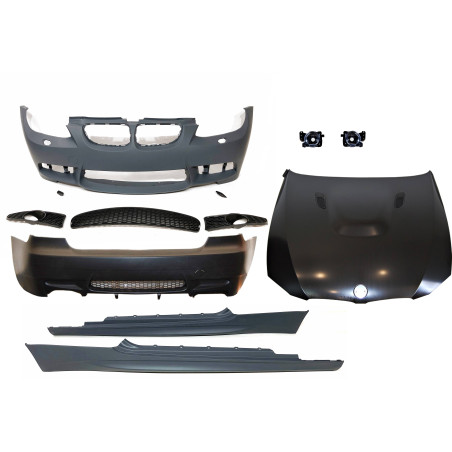 Kit Estetico BMW E92 / E93 06-09 Look M3 Fendinebbia Cofano (Cod. E-TCB61397152615201429300)