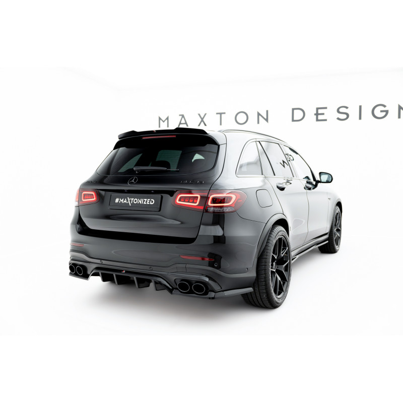 Splitter posteriore (con barre verticali) Mercedes-AMG GLC 43 SUV X253 Facelift (Cod. M-ME-GLC-X253F