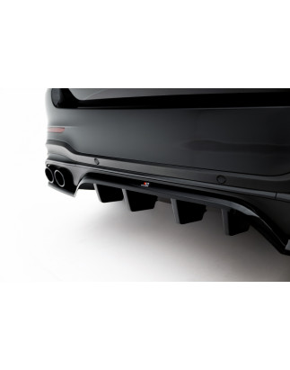 Splitter posteriore (con barre verticali) Mercedes-AMG GLC 43 SUV X253 Facelift (Cod. M-ME-GLC-X253F