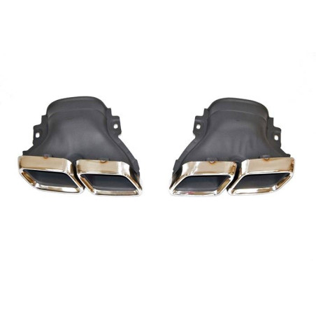 Terminali Di Uscita Di Scarico Mercedes W213 E63 (Cod. E-SIL0099)