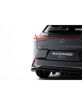 Splitter posteriore (con barre verticali) Lexus UX F-Sport Mk1 (Cod. M-LE-UX-1-FSPORT-RD1G+RD2G)