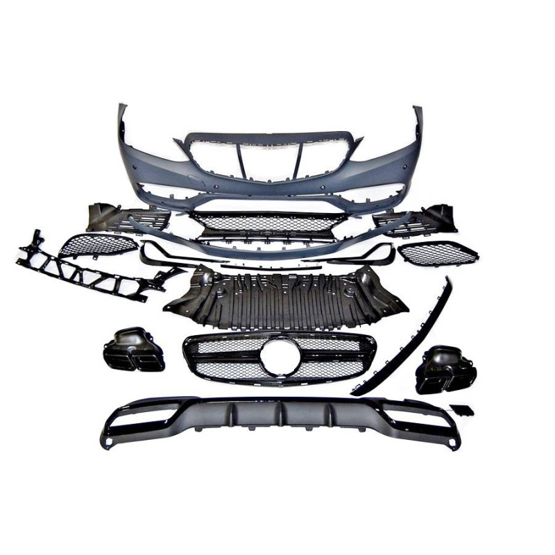 Kit Estetico Mercedes W212 2014-2015 SW / 4P Black series ABS Sensor (Cod. E-TCM0108N0128N)
