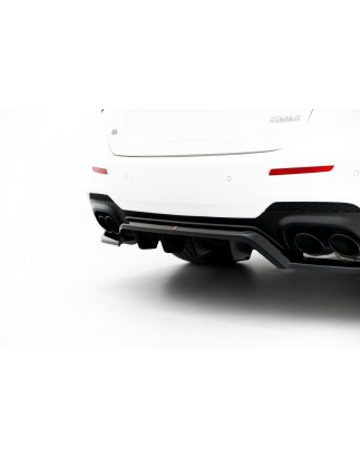 Splitter posteriore (con barre verticali) Maserati Ghibli Modena Mk3 Facelift (Cod. M-MA-GH-1F-MO-RD