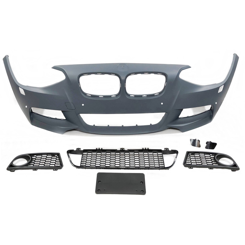 Paraurti Anteriore BMW F20 / F21 12-14 3-5P Look M-Tech ABS Park Assintant (Cod. E-TCBF201PA)