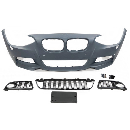 Paraurti Anteriore BMW F20 / F21 12-14 3-5P Look M-Tech ABS Park Assintant (Cod. E-TCBF201PA)
