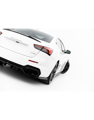 Splitter posteriore (con barre verticali) Maserati Ghibli Modena Mk3 Facelift (Cod. M-MA-GH-1F-MO-RD