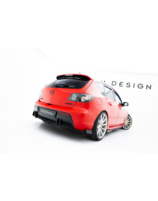 DIFFUSORE POSTERIORE street pro Mazda 3 MPS Mk1 EU Version (Cod. M-MA3MPS1CNC-RS2B)
